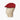 Plain Chili Red Cotton Roma Cap