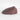 Plain Claret Linen Flat Cap