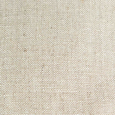 Plain Cream Linen Flat Cap