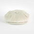 Plain Cream Linen Gatsby Cap