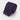Plain Deep Purple Knitted Silk Tie