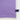 Plain Lilac Silk Pocket Square with Shoestring Hem