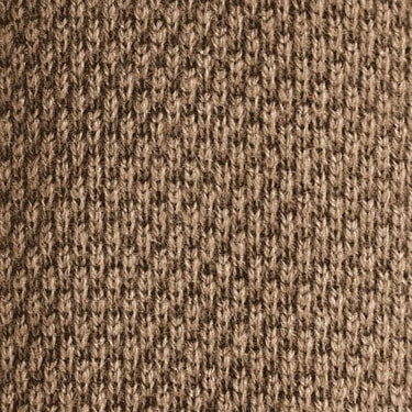 Plain Natural Knitted Cashmere Tie