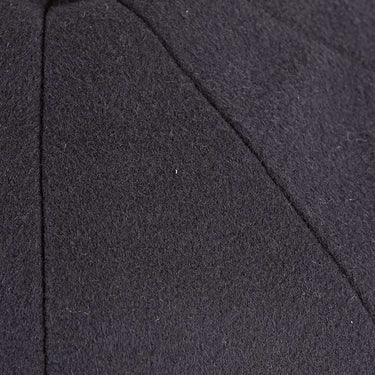 Plain Navy Cashmere Made In England Gatsby Cap