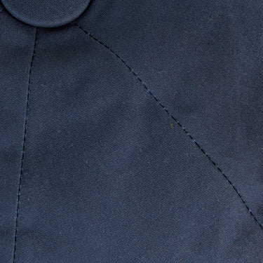 Plain Navy Waxed Cotton Gatsby Cap