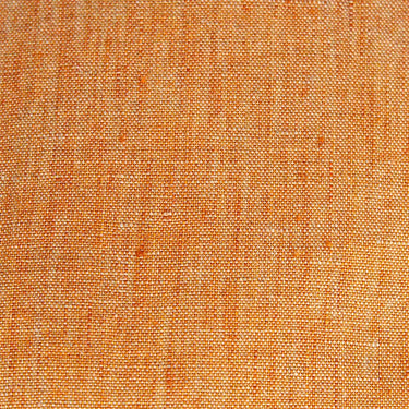 Plain Orange 100% Linen Flat Cap