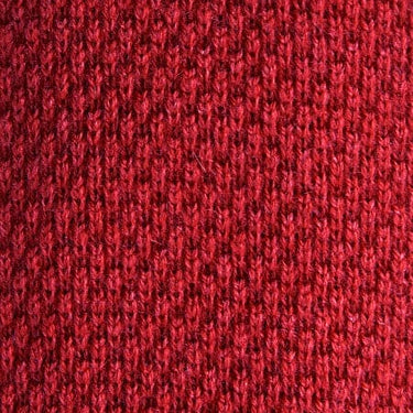Plain Red Knitted Cashmere Tie