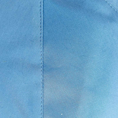 Plain Summer Blue Cotton Roma Cap