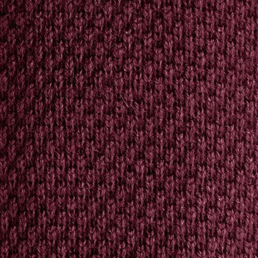 Plain Wine Knitted Cashmere Tie
