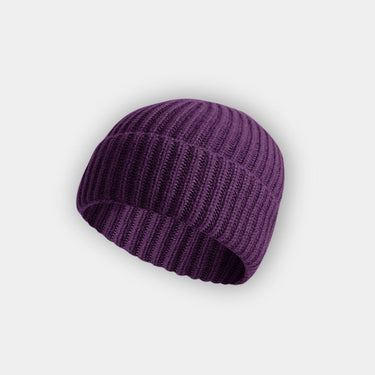 Purple Cashmere Beanie