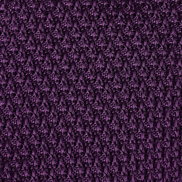 Purple Grenadine Silk Tie
