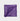 Purple & White Medium Spot Silk Pocket Square