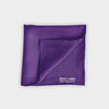 Purple & White Small Spot Silk Pocket Square