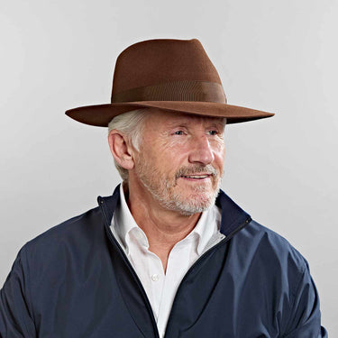 Racing Brown Knightsbridge Fedora