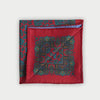 Red Assorted Paisley Silk Pocket Square
