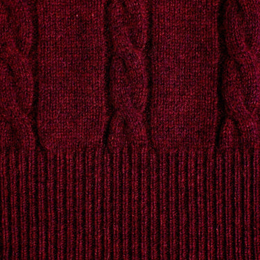 Red Cashmere Cricket Sweater