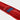 Red Herringbone Silk Tie