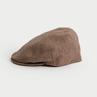 Russet Wool Flat Cap