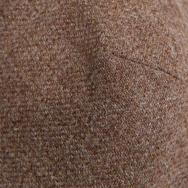 Russet Wool Flat Cap