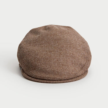 Russet Wool Flat Cap