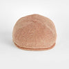 Rust Herringbone Silk Toni Cap