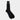Short Black Wool Socks