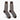 Short Brown & White Pin Dot Cotton Socks