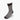 Short Brown & White Pin Dot Cotton Socks