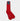 Short Red Heavy Wool Sport Socks