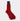 Short Red Wool Socks
