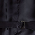 Single Breasted Light Blue Linen Waistcoat