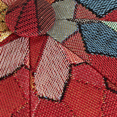 Summer Abstract Multi-Colour Cotton Gatsby Cap