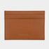 Tan Calf Leather Double Sided Card Holder