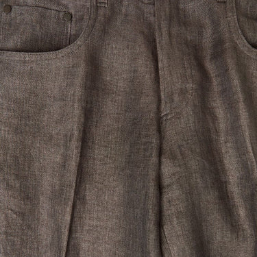 Tobacco Linen Trousers