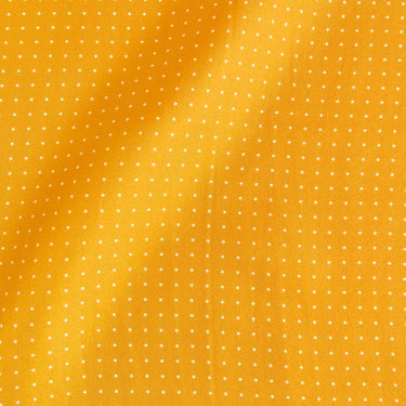 Yellow & White Small Spot Silk Pocket Square