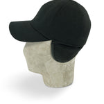 Black Loro Piana Storm System Wool Baseball Cap - Hilditch & Key