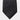 Black Silk Tie with White Stripes
