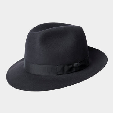Black Walker Trilby - Hilditch & Key