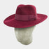 Burgundy Bruand Fedora