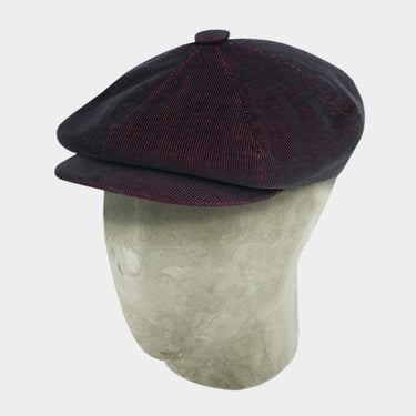 Burgundy Corduroy Cotton Gatsby Cap