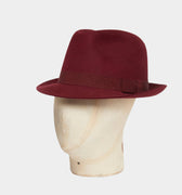 Burgundy Weekender Trilby