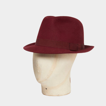 Burgundy Weekender Trilby