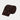 Dark Brown Knitted Silk Tie with White Spots