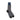 Dark Grey & White Pin Dot Cotton Short Socks