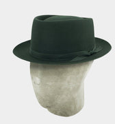 Forest Green Pork Pie Trilby
