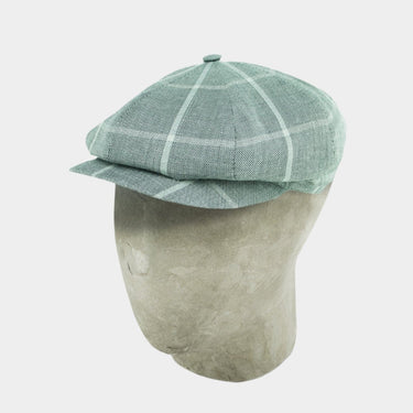 Grey Linen 8-Piece Cap