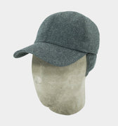 Grey Loro Piana Storm System Wool Baseball Cap