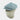 Grey & White Herringbone Silk Gatsby Cap