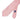 Light Pink with White Spots Printed Silk Tie