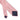 Light Pink with White Spots Printed Silk Tie